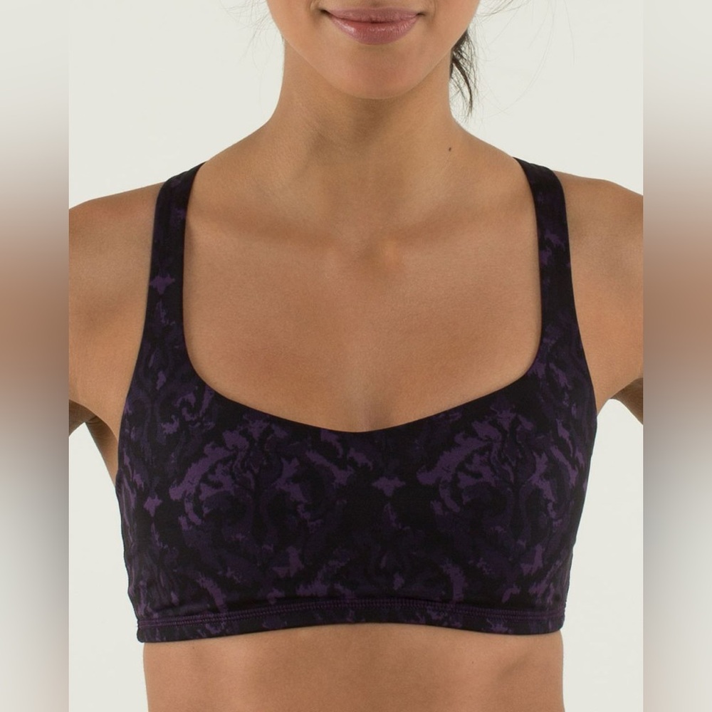 Women's Lululemon Purple Sports Bra